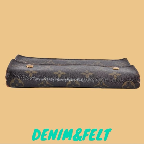 🤎Louis Vuitton LV Joséphine Monogram Leather Long Zip Around Wallet | PRELOVED! - Picture 6 of 11